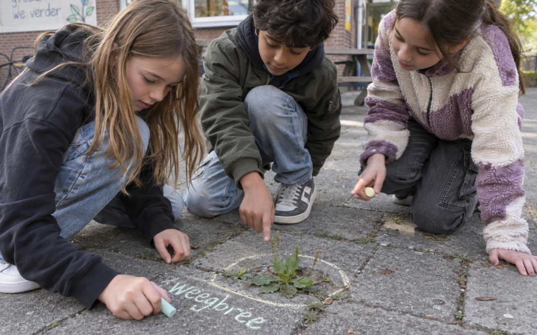 Met Hortus botanicus op zoek naar natuur tussen de stoeptegels